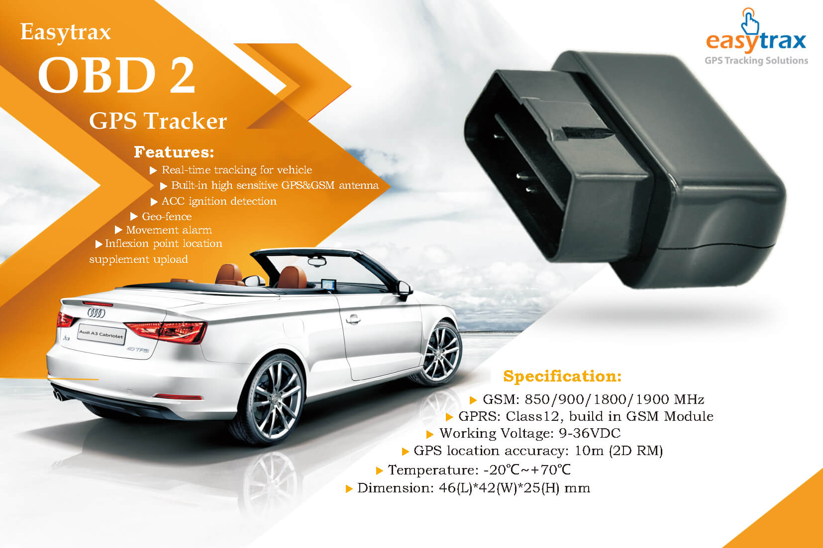 OBD2 Vehicle Tracker